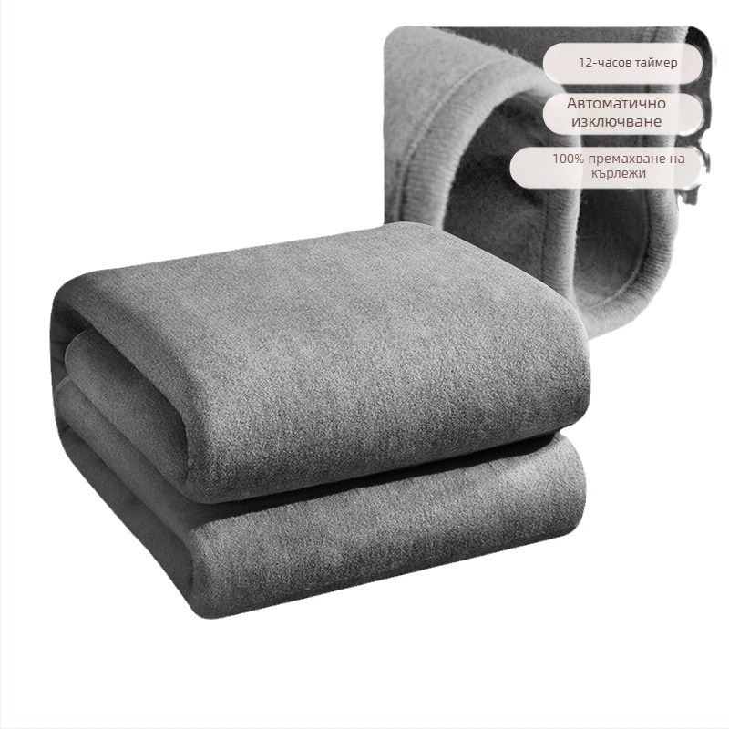 Антарктическо електрическо одеяло, нордически стил, нетъкана материя, захранване AC, тегло 1500 г