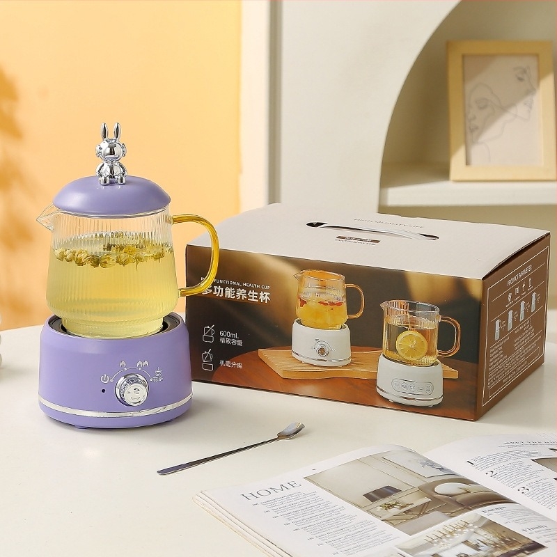 Електрическа чаша за затопляне с базово нагряване, мощност до 1000 W, капацитет до 1 л, автоматично изключване, защита при прегряване