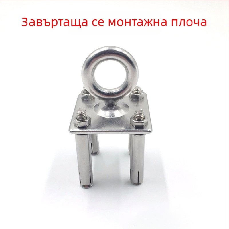 Вътрешна детска еластична люлка за сенсорна тренировка — хамак с нейлонова повърхност, без скоби, максимална товароподемност 200 кг