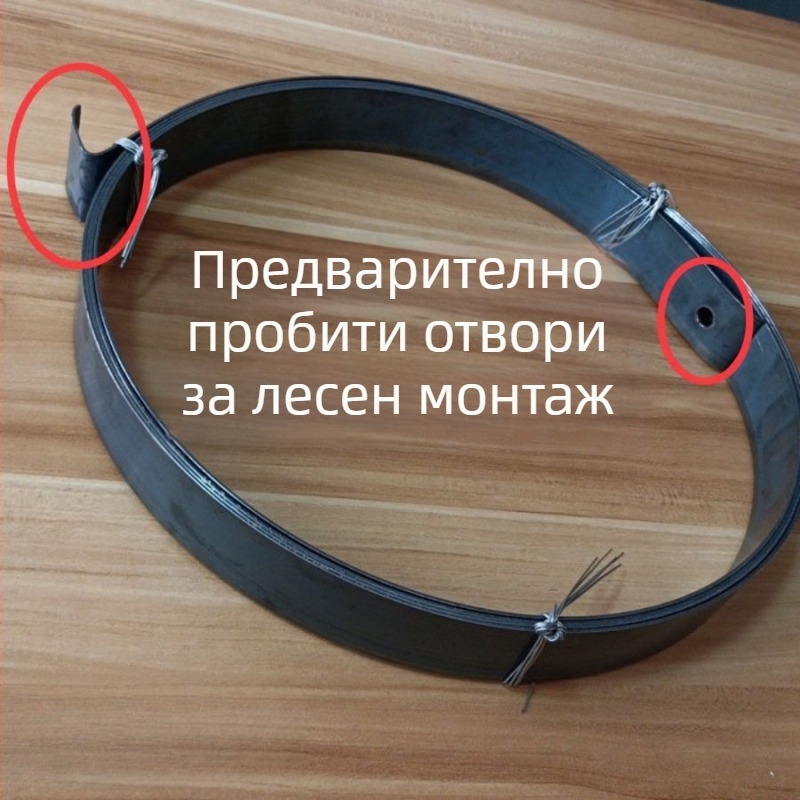 Пружина за ролетна врата, универсален тип, пружинна лента, дълъг железен лист за ръчно плъзгаща се врата