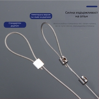 Въжен затварящ механизъм за врати — автоматичен, пластмасов, Zhujiang, модерен минималистичен дизайн