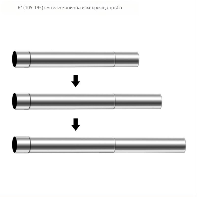 Неръждаем стоманен ъгъл за изпускателната тръба на кухненски газов водогреател, с защита срещу обратен поток и лента от алуминиево фолио