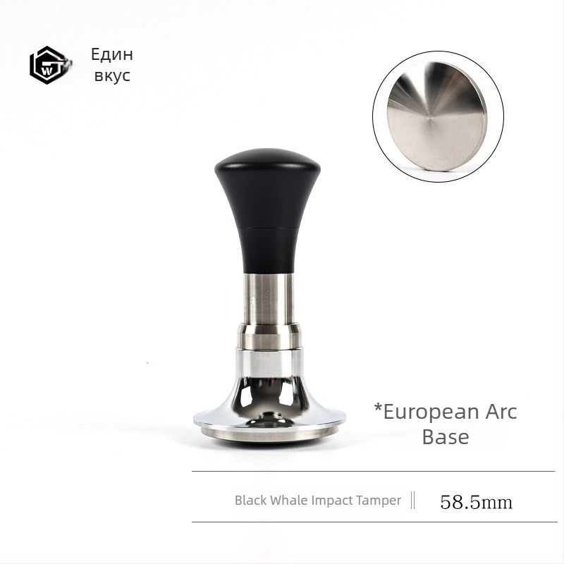 еспресо тампер за домашна употреба, 304 неръждаема стомана, прост стил, модел DXP752721696540, балонова торба опаковка