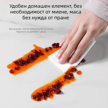Кръгла покривка за маса PVC – водоустойчива, маслоустойчива, против изгаряния и термоизолираща
