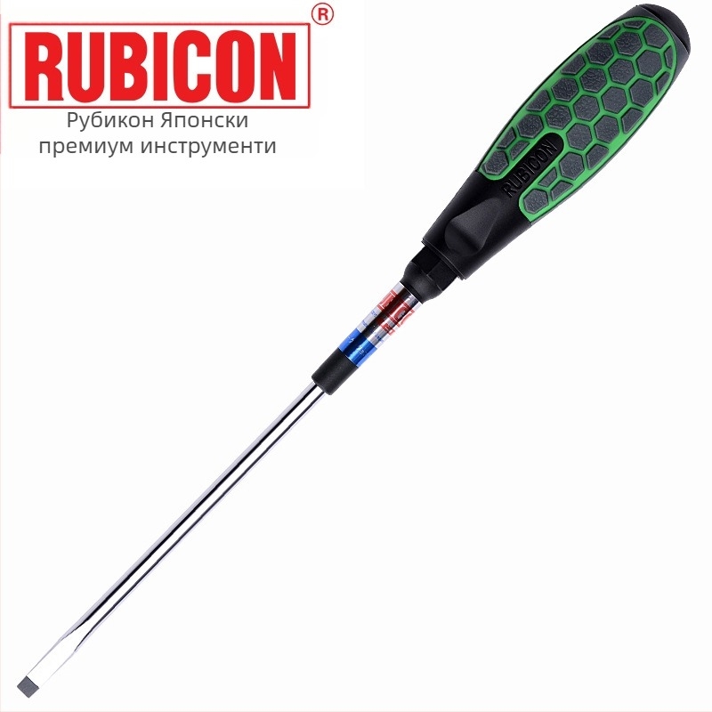 Отвертка Rubicon/Robin Hood RUBICON 62-серия с несlizваща дръжка, магнитна, кръстова глава, Cr-V стомана