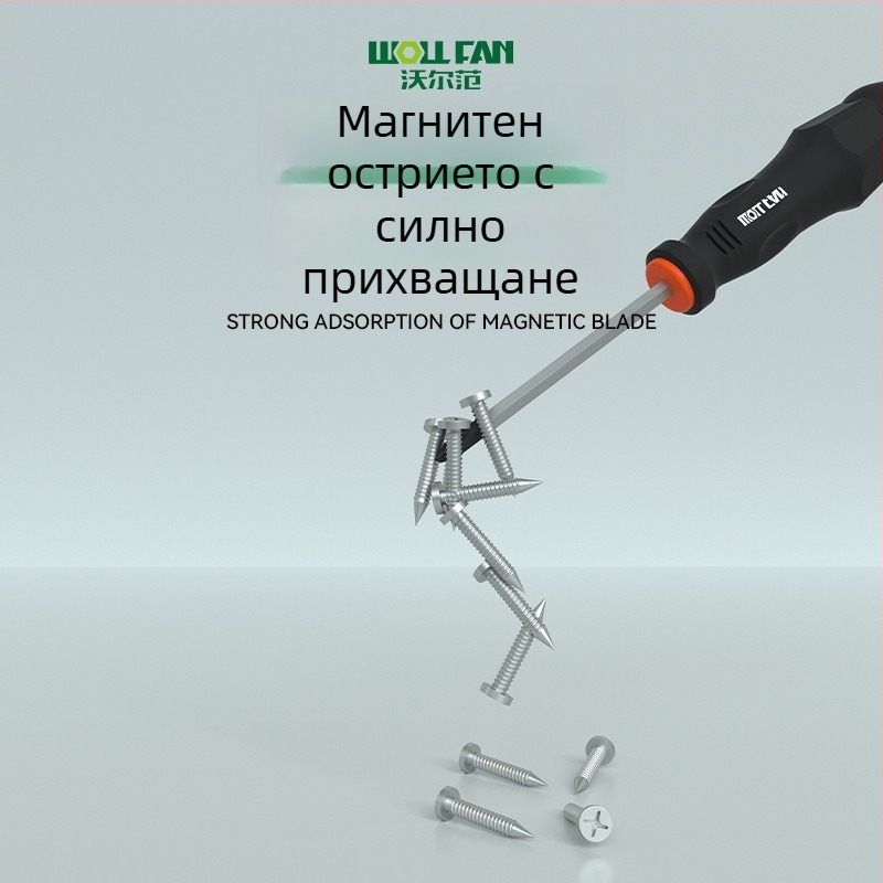 Комплект отвертки Phillips и шлиц – индустриално качество, магнитни, изолирани, Cr-V хром ванадий, дръжка с покритие от лепило