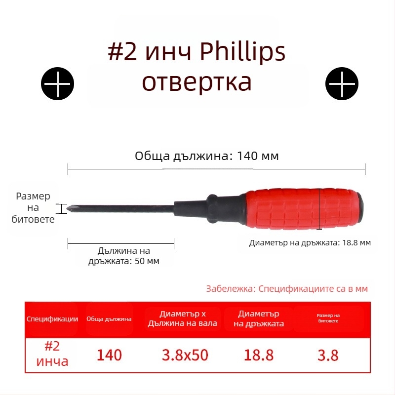 CHKL изолирана отвертка с Phillips глава от високовъглеродна стомана