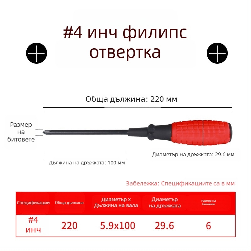 CHKL изолирана отвертка с Phillips глава от високовъглеродна стомана