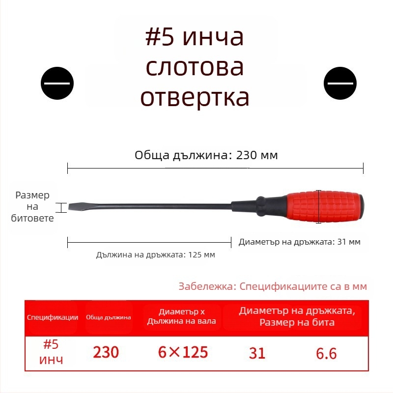 CHKL изолирана отвертка с Phillips глава от високовъглеродна стомана