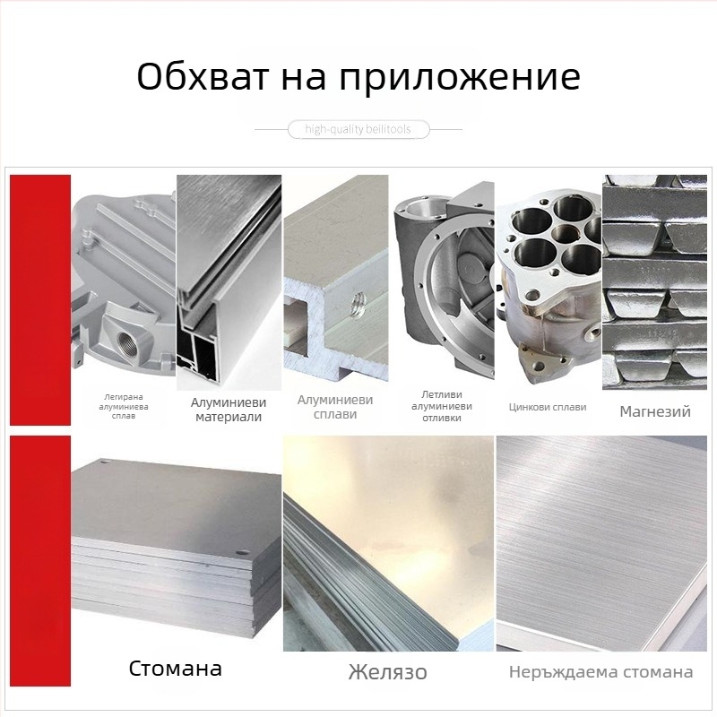 Bailey алуминиев спираловиден резбов инструмент за машинно навиване