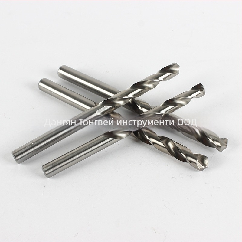 Комплект спирални свредла със прав носач, 19 части, 4341 високоскоростна стомана, пластмасова кутия