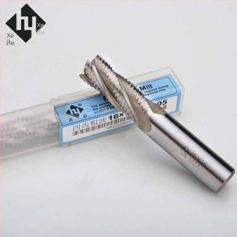 Heye CNC фреза с вълнообразно острие и четири зъба за фрезоване на царевица