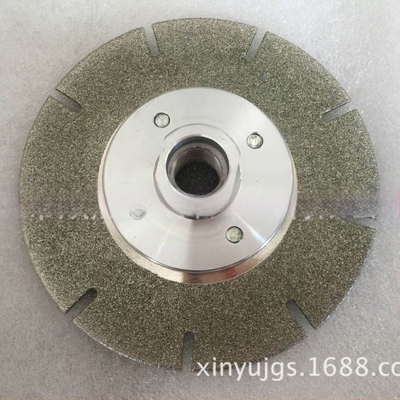 Електроплатени диамантени дискове за ъглошлайф, за камък, максимална скорост 8500 rpm, персонализируеми