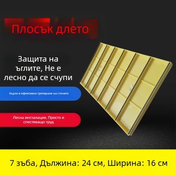 Плосък планер за стени, здрав строителен инструмент, тегло 0.4 кг, стандартна ширина, различни дължини на ножа
