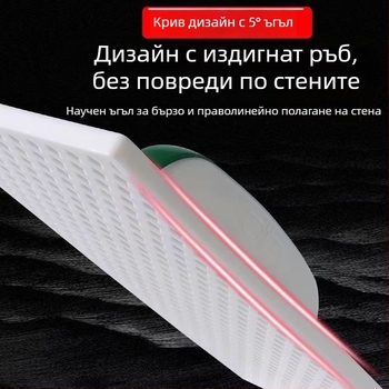 Bright пластмасов шпакловъчен нож, плосък модел, за зидария