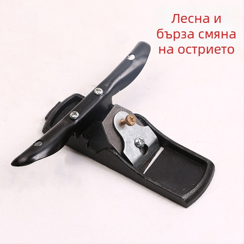 Чугунен дърводелски планер, мултифункционален ръчен планер за довършване и кантиране (материал: чугун; начин на работа: ръчен; тип: дърводелски планер; марка: Jiezey hardware)