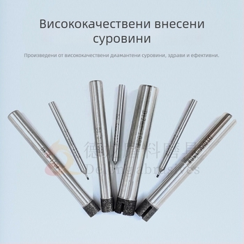 Синтеризиран диамантен шлифовъчна глава за вътрешно шлайфане – CNC инструмент, диамантен материал, шлифовъчна пръчка