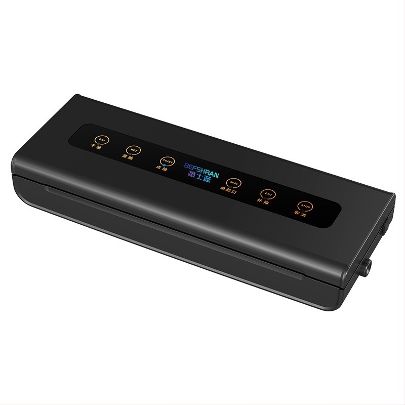 Автоматична вакуумна машина за запечатване на храна с функция на вакуум, 1000W, 220V, 50Hz, пластмасов корпус, захранване от мрежата