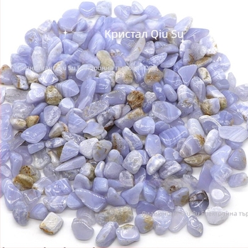 Халцедонов гравий за аквариуми, неравна форма, шлайфан и полирани камъни, декоративни камъни за орнаменти