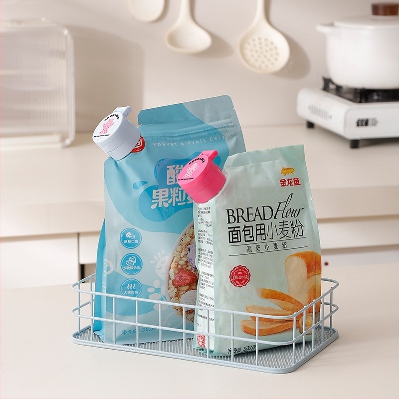 Кухненски клип за запечатване – кръгло уплътнение, клип за запазване на храната, Leiwei, модерен минималистичен стил