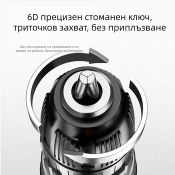 King bodi ръчна електрическа бормашина с презареждаема литиева батерия, 18–21 V, пистолетен дизайн, две скорости, патронник с три челюсти