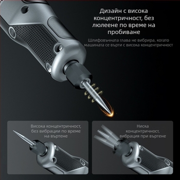 Deli електрически шлайф – ръчен инструмент за дърворезба и нефрит, мрежово захранване, 110–240V, кабел 1.5 м, 0,2 кг