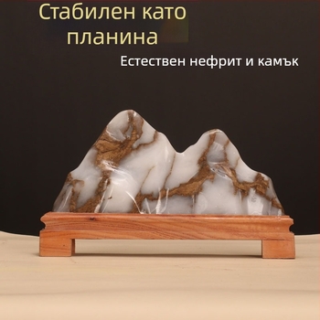 Каменна планинска скулптура – персонализирана декорация за дневната, не е подарък