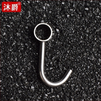 Mu jue 304 неръждаема стомана кухненска закачалка за кръгъл тръбен монтаж, удебелен корпус, полирана повърхност