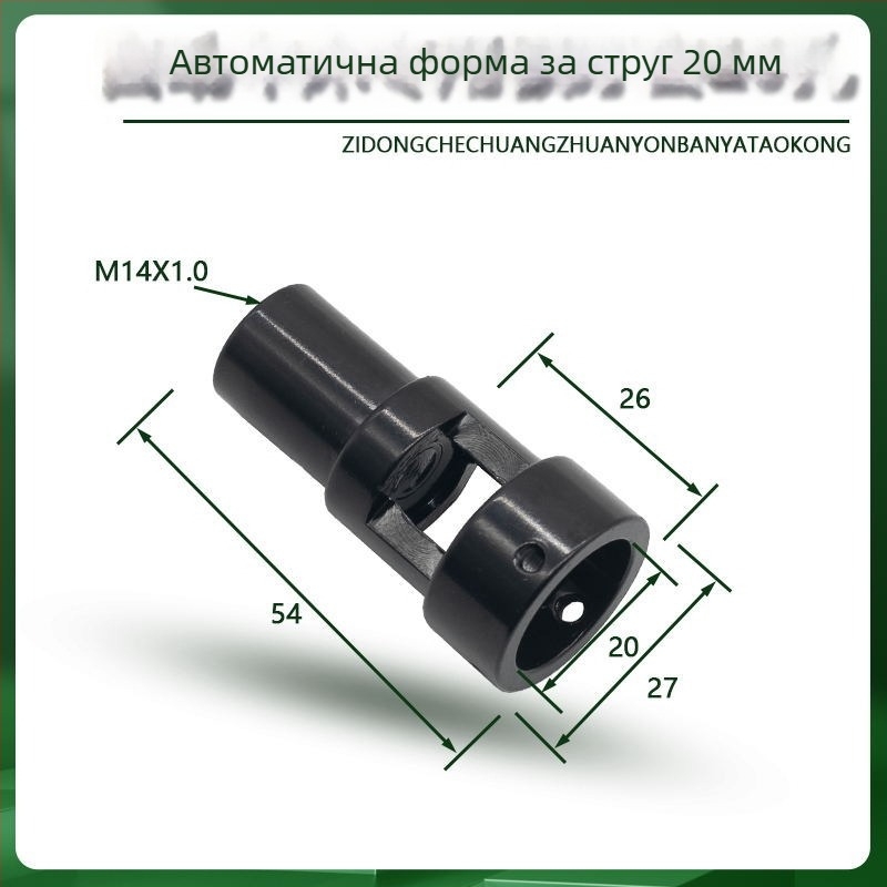 Комплект за нарязване на резби за ръчно и машинно ползване, съвместим с автоматичен струг и фреза, включва резбонарезен инструмент