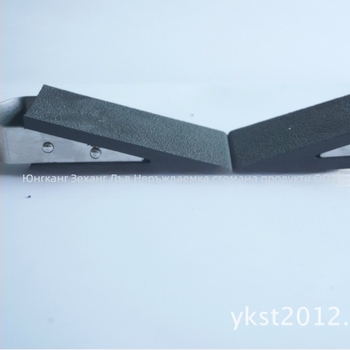 MC-1 ТПР безпробивен държач за врати, стенен монтаж CT-01, повърхност шлайфана