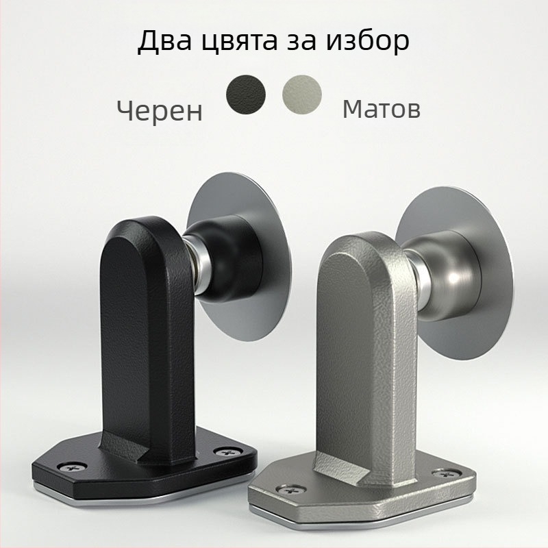 BF-A960L шестоъгълен дверен стопер, 304 неръждаема стомана, подово монтиран, вакуумно закрепване