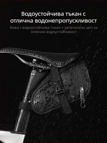Задна чанта за велосипед с портативен мини комплект инструменти за планински и шосейни велосипеди (Материал: полиестер; Марка: Yiquan; Функция: съхранение; Категория: велосипедна чанта; Произход: Китай)