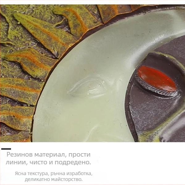 Смолна градинска декорация — стоящ декоративен стъпков камък за двор, картонена опаковка