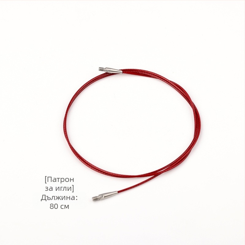 Кръгла плетачна игла от ебоново дърво, сваляема, ръчна изработка, за плетене на пуловери (код: 6511002741999; стил: модерен)