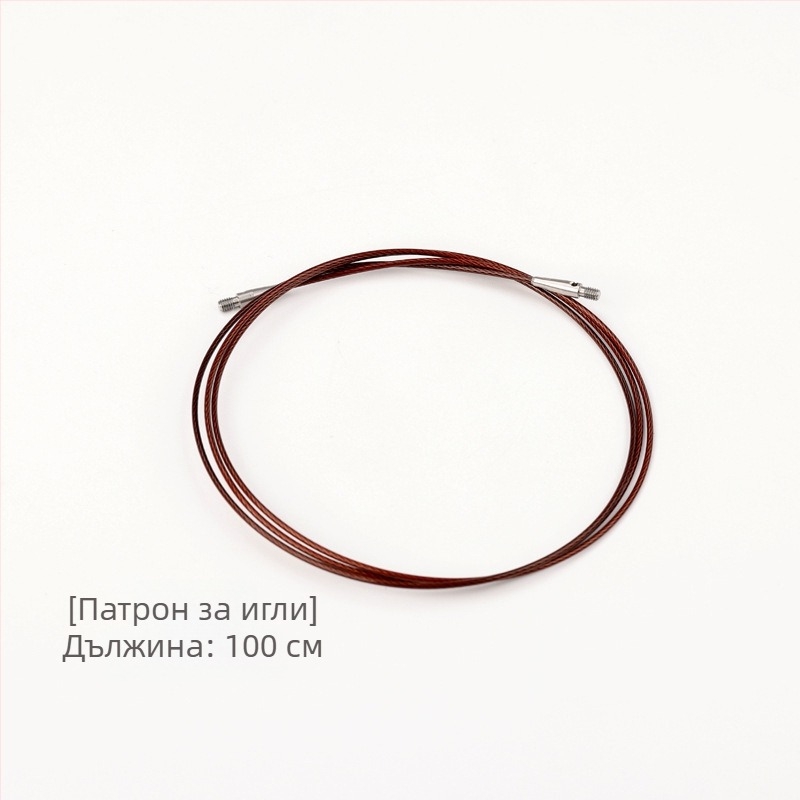 Кръгла плетачна игла от ебоново дърво, сваляема, ръчна изработка, за плетене на пуловери (код: 6511002741999; стил: модерен)