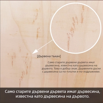 Дървена дъска за рязане с антибактериално свойство, китайски стил, за разточване на тесто и нарязване