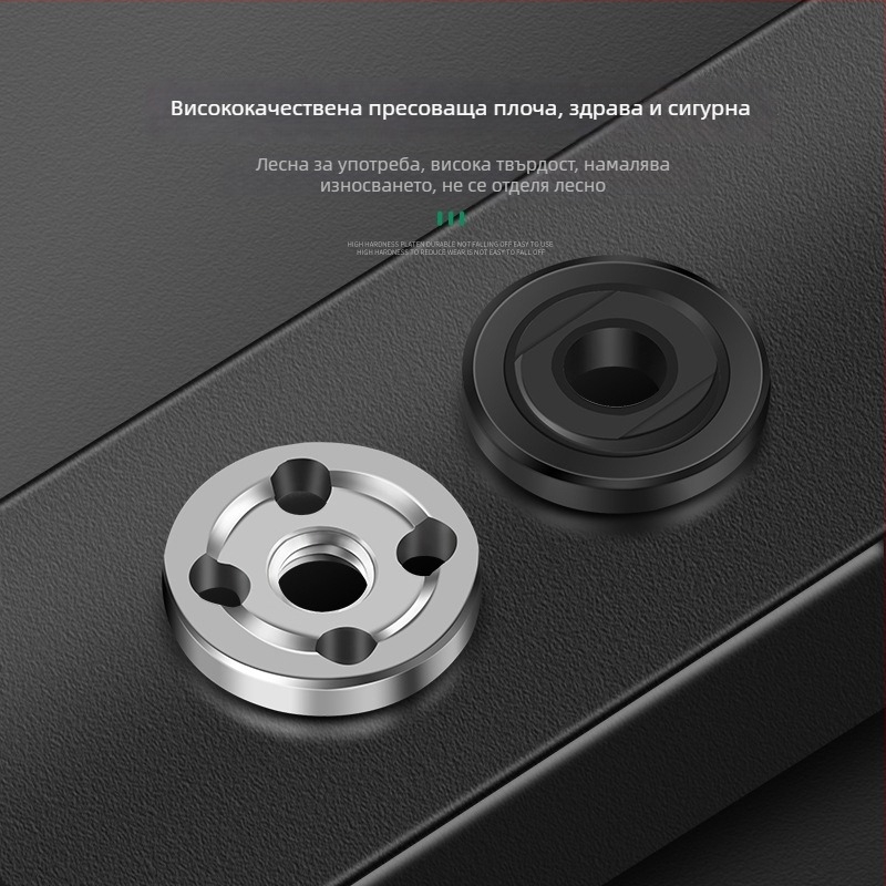 Комплект за преобразуване на бормашина към ъглошлайф с адаптер за патронник, свързваща пръчка и глава за рязане (Warranty)