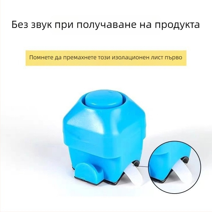 Велосипеден звънец за планински, шосейни и сгъваеми велосипеди; пластмасов корпус, модел A-018, марка Yj