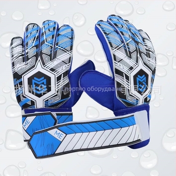 Футболни вратарски ръкавици - PU материал, марка ME, персонализирани, унисекс, за футболни тренировки и мачове.