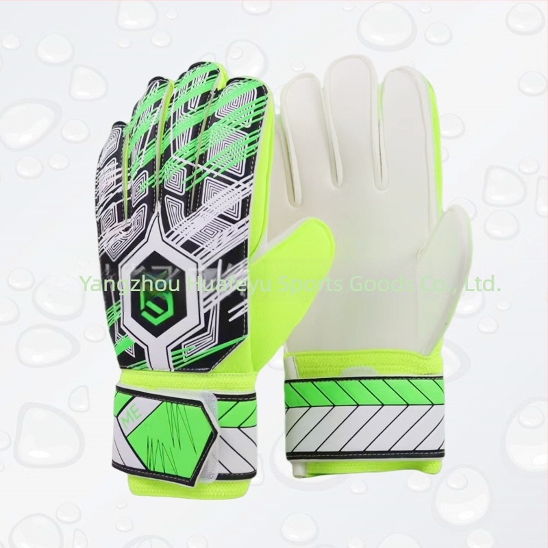 Футболни вратарски ръкавици - PU материал, марка ME, персонализирани, унисекс, за футболни тренировки и мачове.