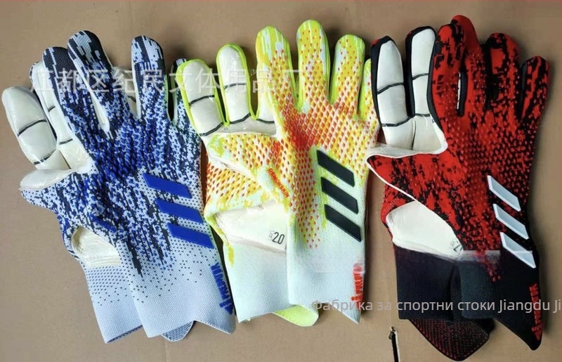 Вратарски ръкавици за футбол, латексов материал, марка jimin, унисекс, с възможност за персонализация