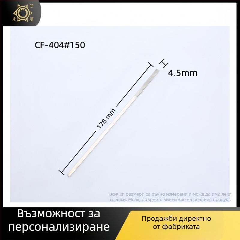 Асортиментен набор от диамантени плоски файлове, със средни зъби, еднозърнест абразив, за метали без желязо