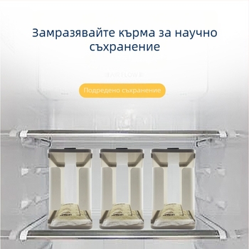 Чаша за съхранение на майчино мляко, комплект от 4 бр., разглобяем дизайн, PP материал, произход Нанчанг, Джянгси, марка Rabbit Xiao Bao