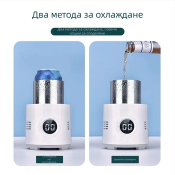 LR2 настолна чаша за напитки с охлаждане и нагряване, капацитет 300 мл, размери 115×240 mm, захранване AC, изолация, модел LR2