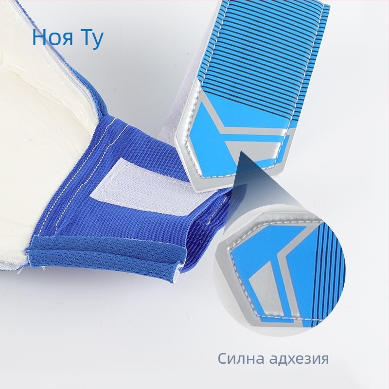 Футболни вратарски ръкавици Noah – латекс и PU кожа, унисекс, противохлъзгащи, издръжливи за тренировки