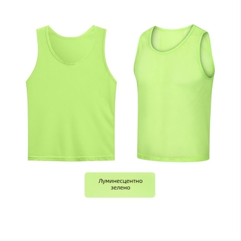 Полиестер тренировъчен жилет за футбол - персонализиран модел, всесезонен, унисекс, възраст 1–80