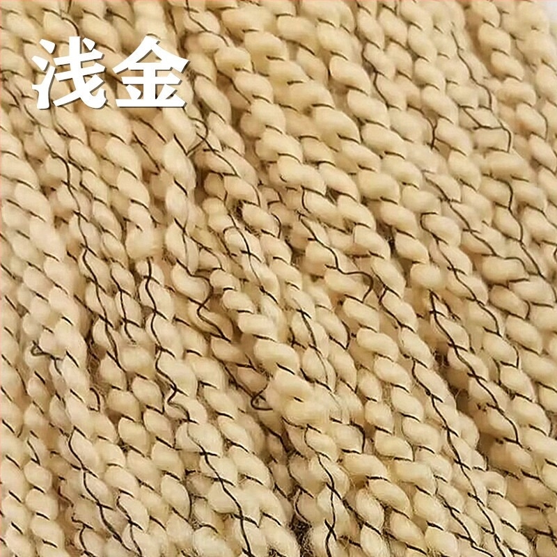 BJD платнена кукла с къдрава коса, ръчна изработка, плюшена играчка от вълнен филц (артикул nenWWySj)