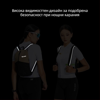 Велосипедна раница West Rider – 3 л капацитет, 900D материя с мрежести панели и 3D полиестерна мрежа, модел Yp0707416