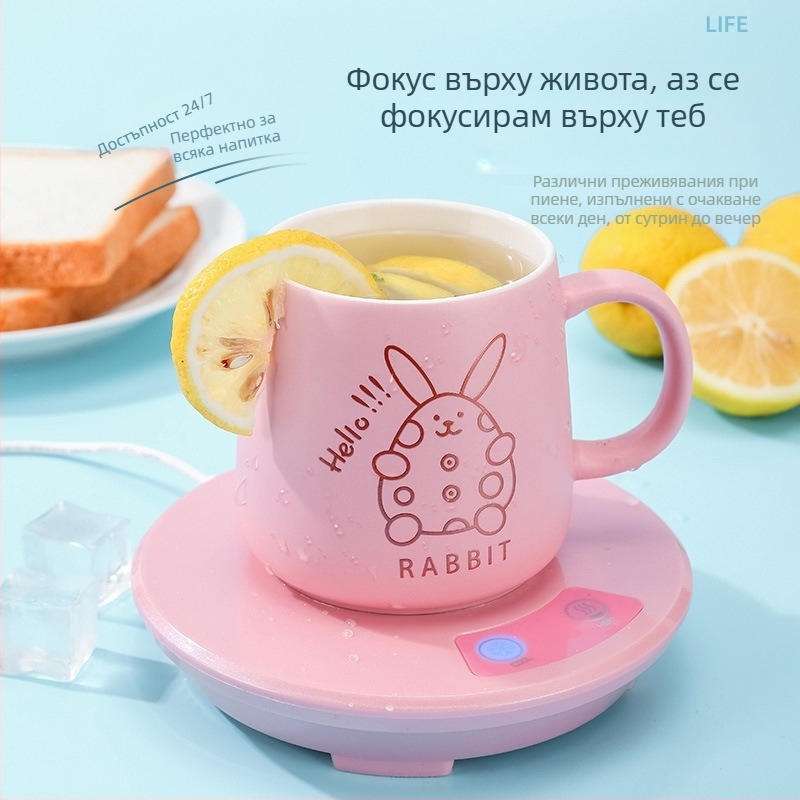 DF118 USB чаша за подгряване и охлаждане, 24W, 400 ml, отопление и охлаждане, преносимо за автомобил и дом