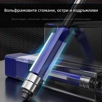 Фрези за дървообработване – комплект с двойни лагери и двуостри режещи глави